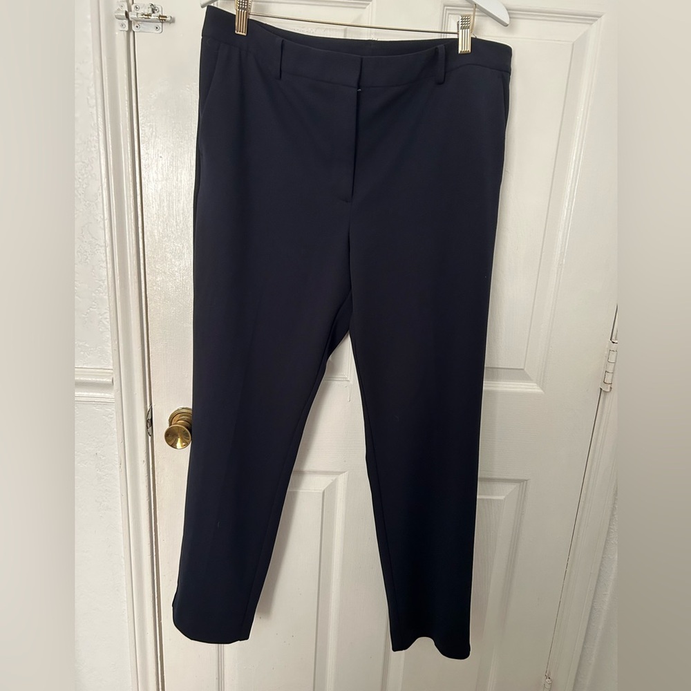 DKNY Dark Navy Slim Dress Pants